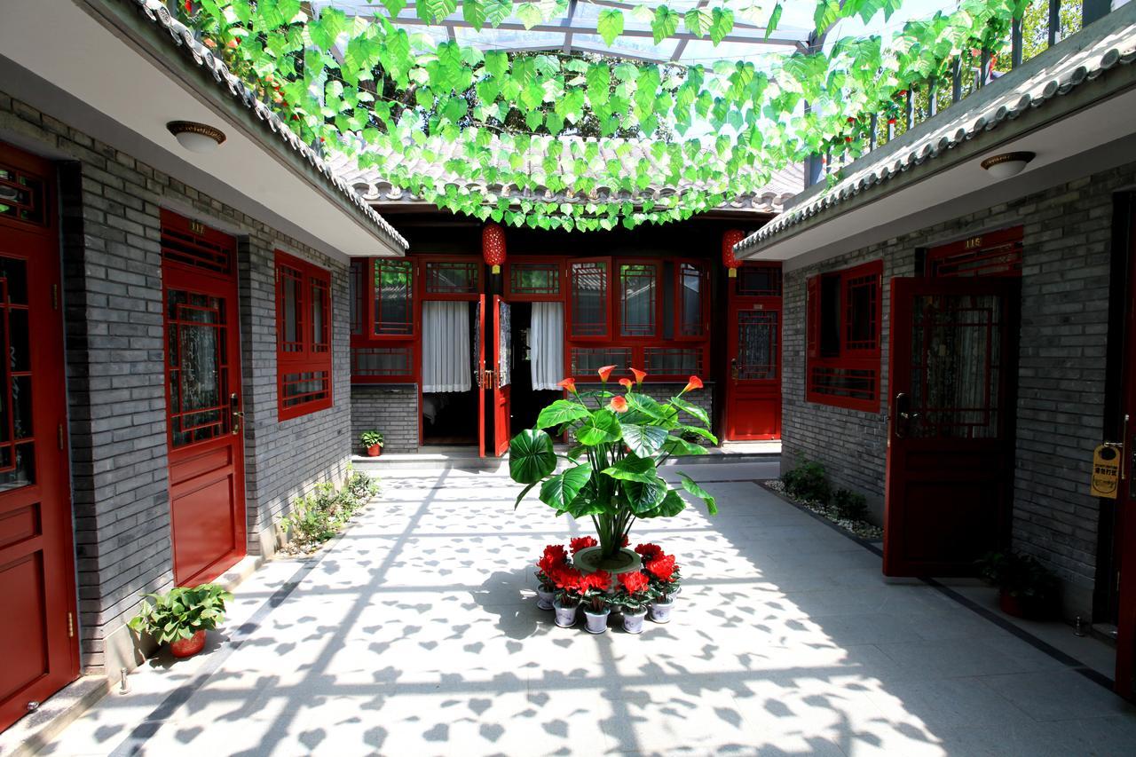 Zhantan Courtyard Hotel Peking Exteriör bild
