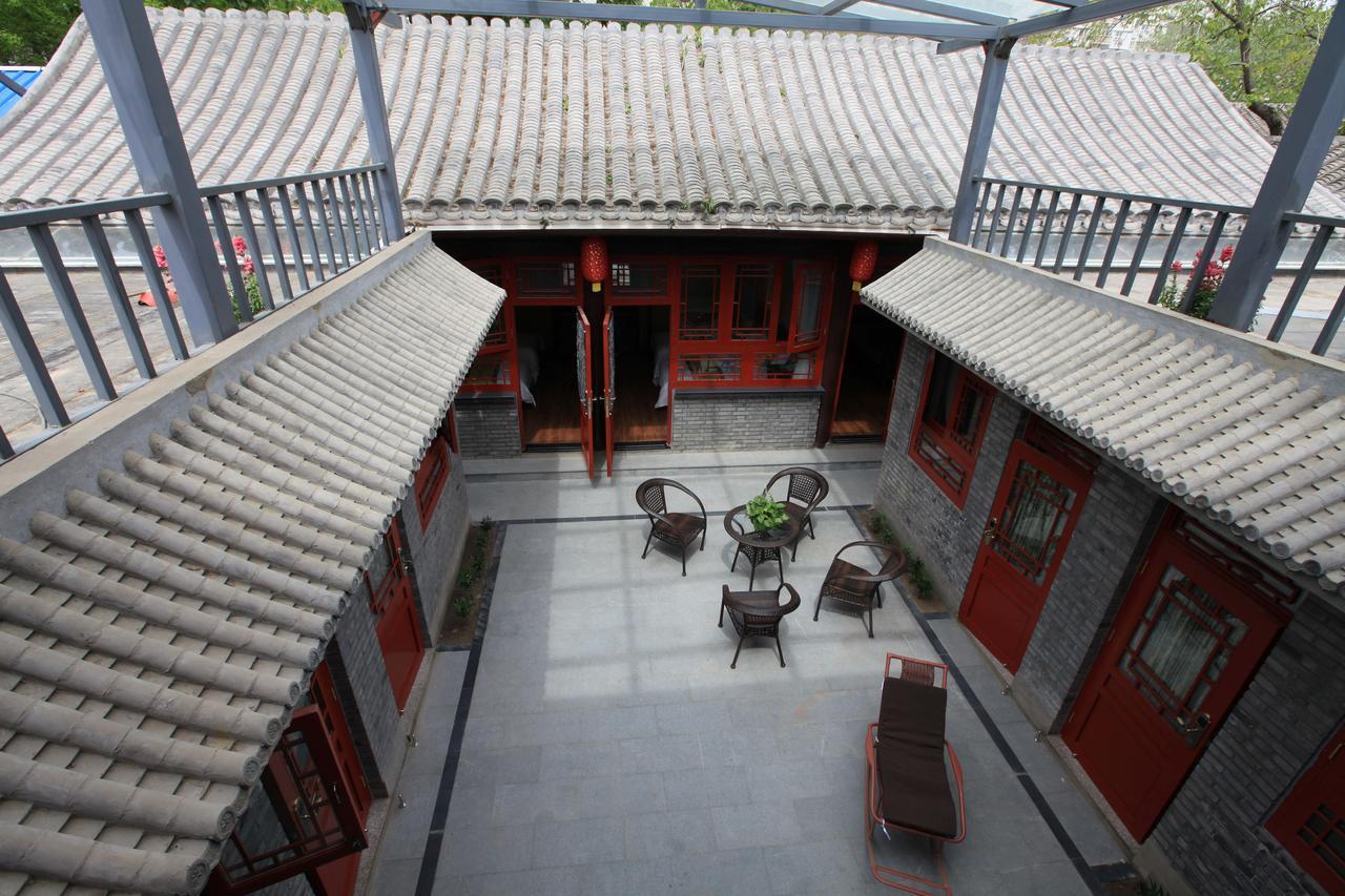 Zhantan Courtyard Hotel Peking Exteriör bild