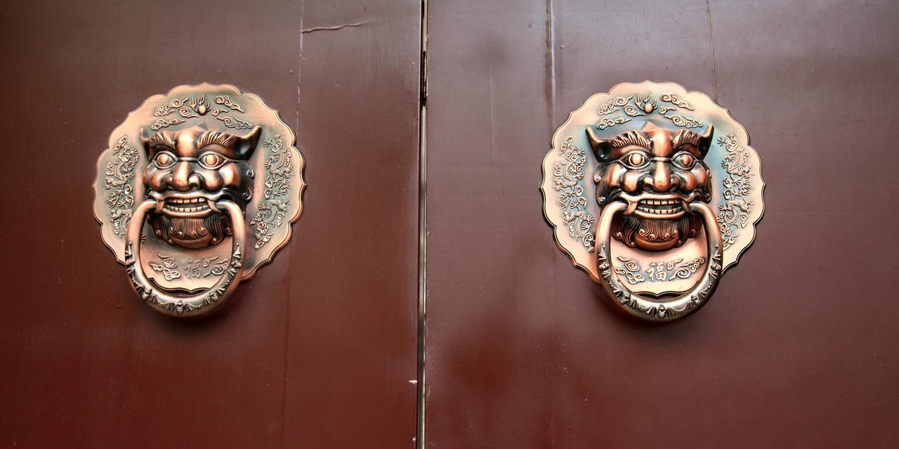 Zhantan Courtyard Hotel Peking Exteriör bild