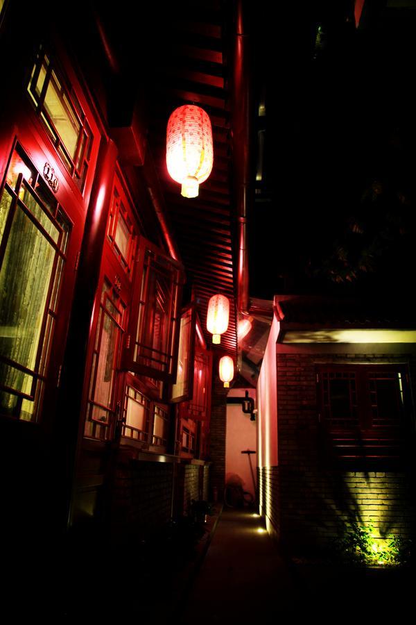 Zhantan Courtyard Hotel Peking Exteriör bild
