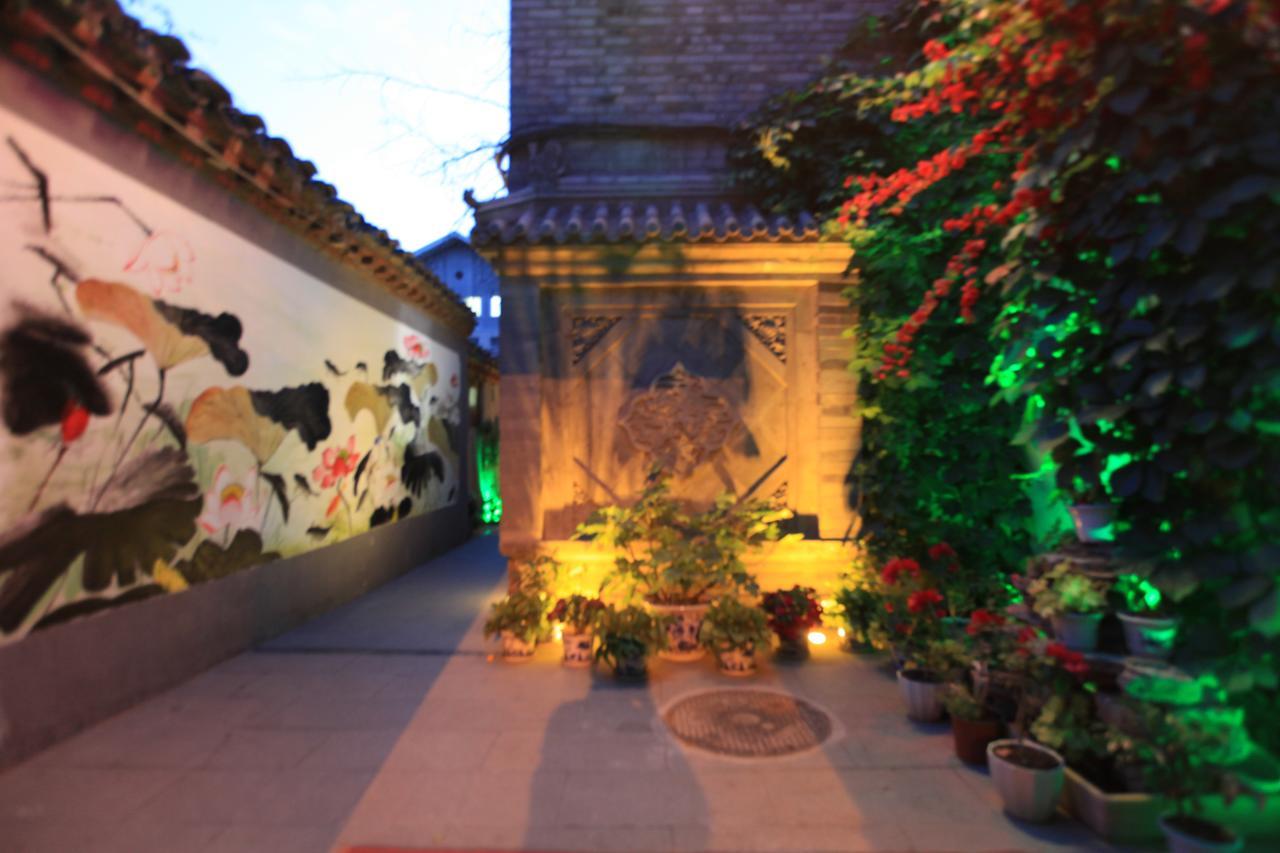 Zhantan Courtyard Hotel Peking Exteriör bild