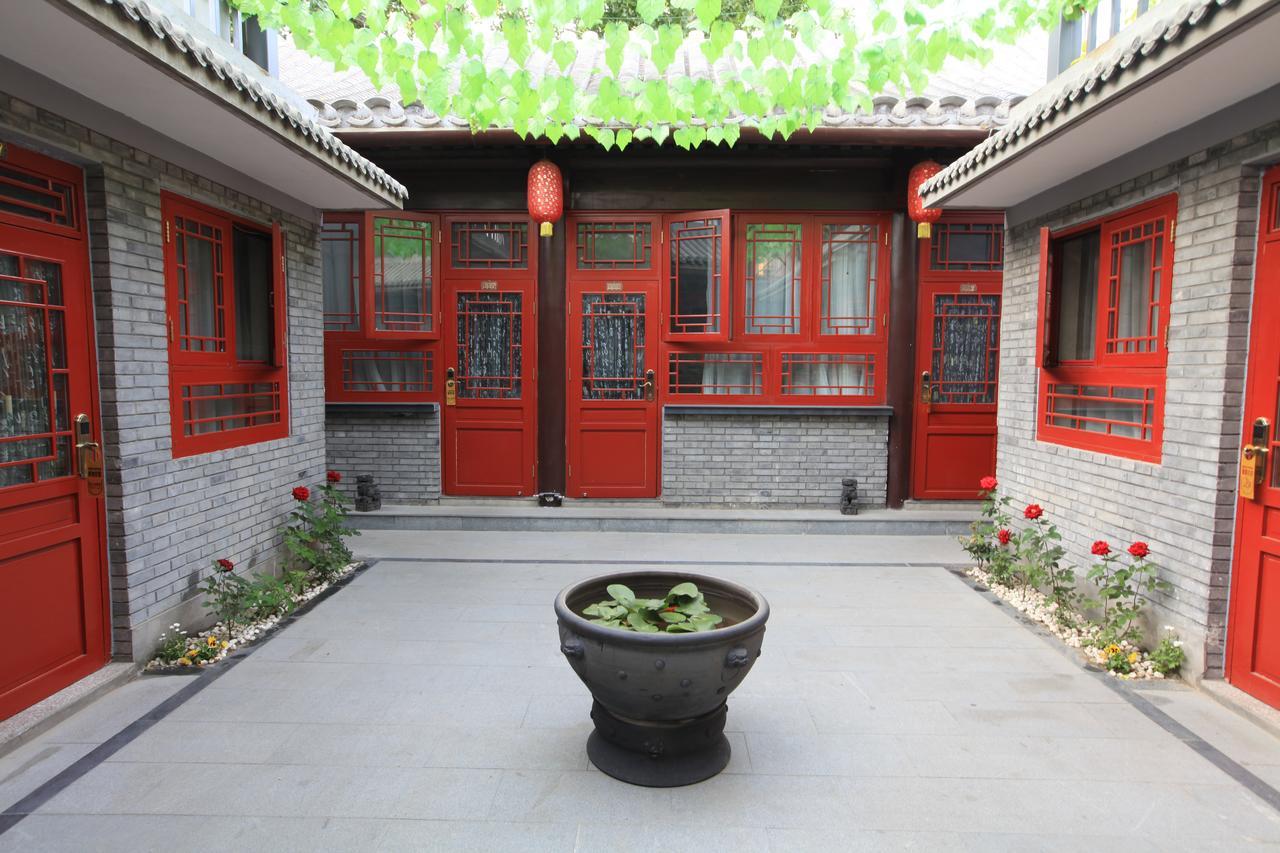 Zhantan Courtyard Hotel Peking Exteriör bild