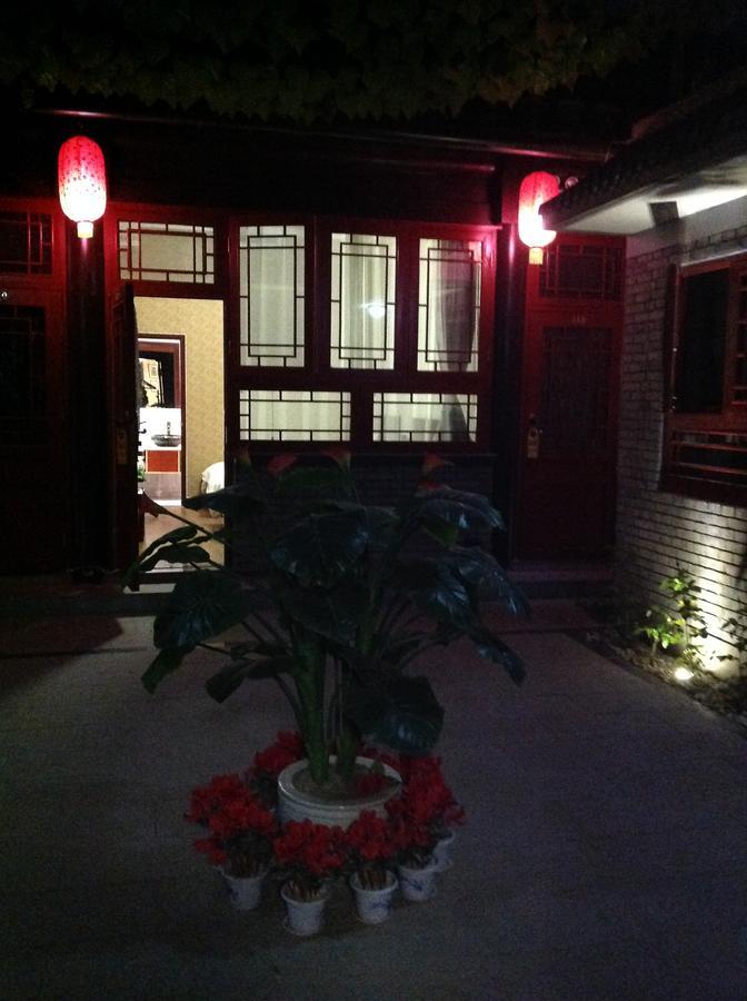Zhantan Courtyard Hotel Peking Exteriör bild