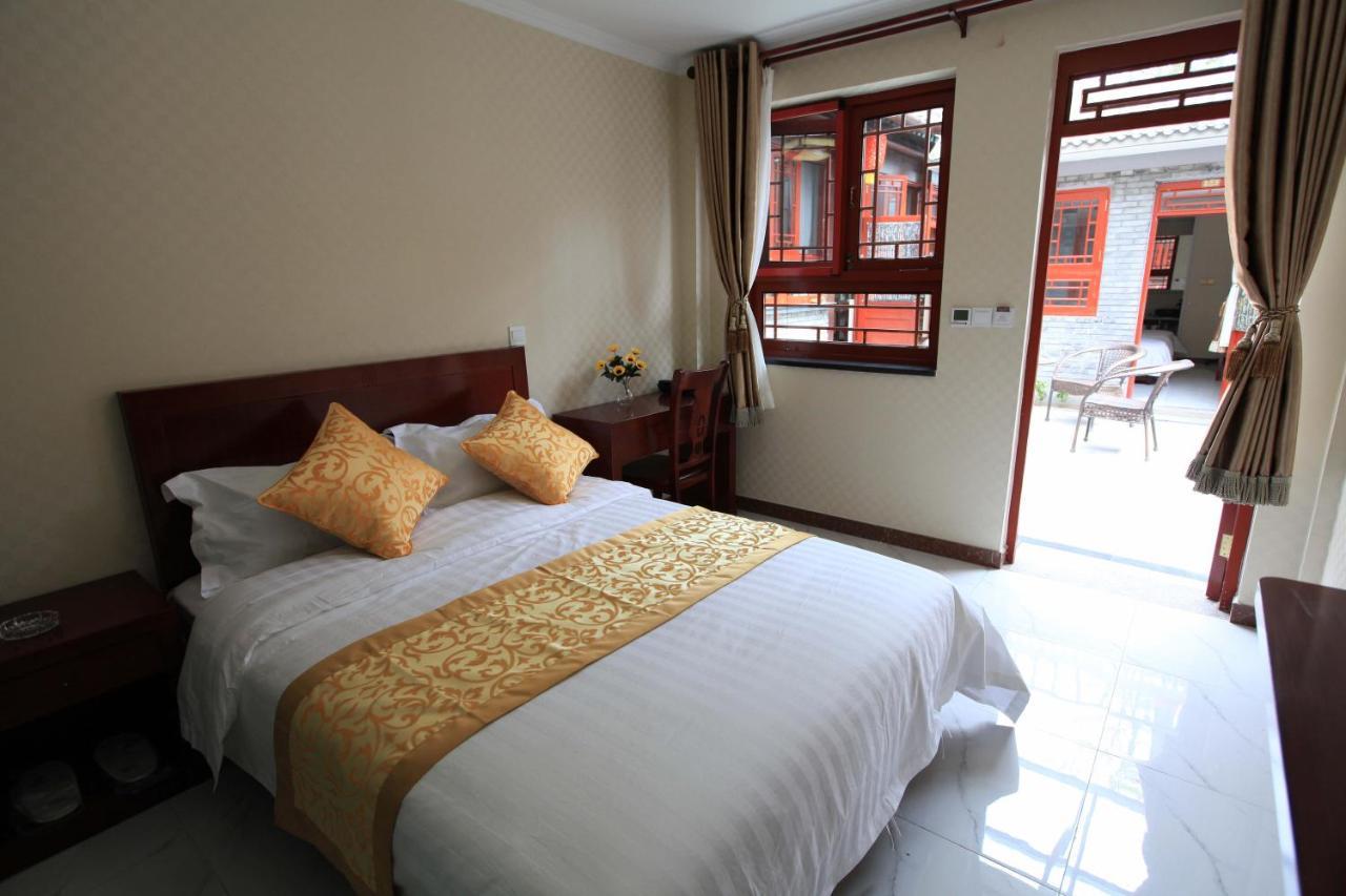 Zhantan Courtyard Hotel Peking Exteriör bild